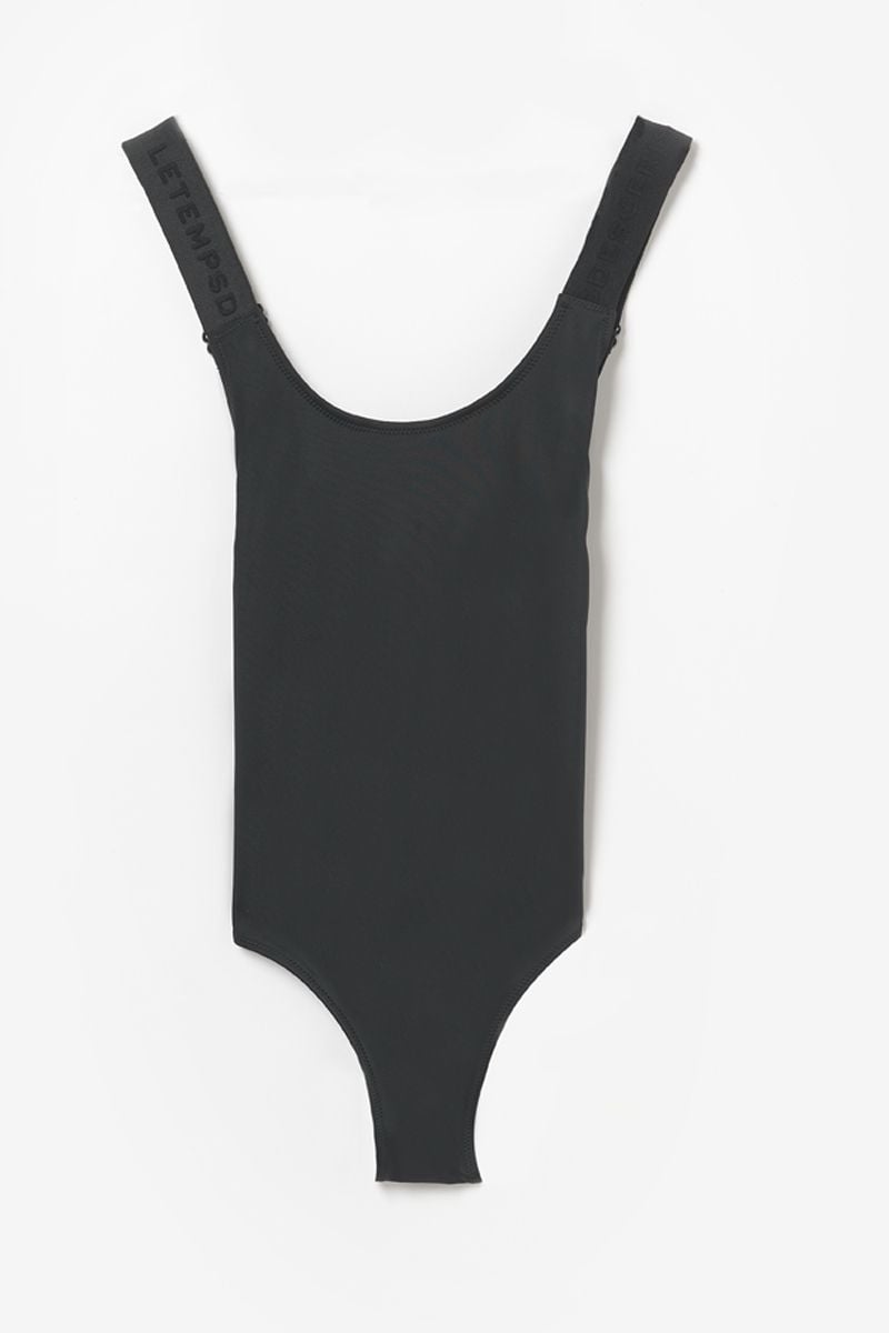 Le Temps Des Cerises Maillot De Bain Une Pièce Zoeygi Noir