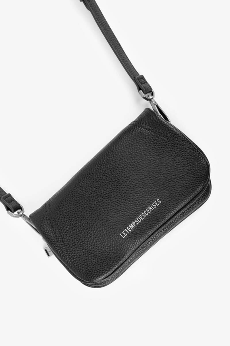 Le Temps Des Cerises Mini Sac à Bandoulière Jade Noir