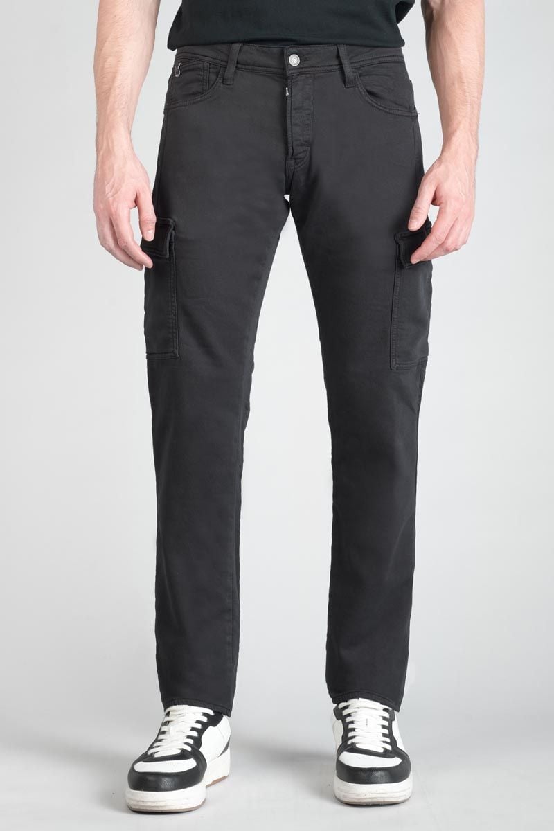 le temps des cerises Pantalon army Jogg slim Andrew anthracite