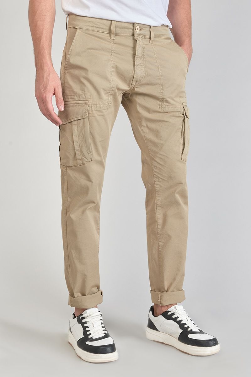 Le Temps Des Cerises Pantalon Cargo Lakme Beige Sable