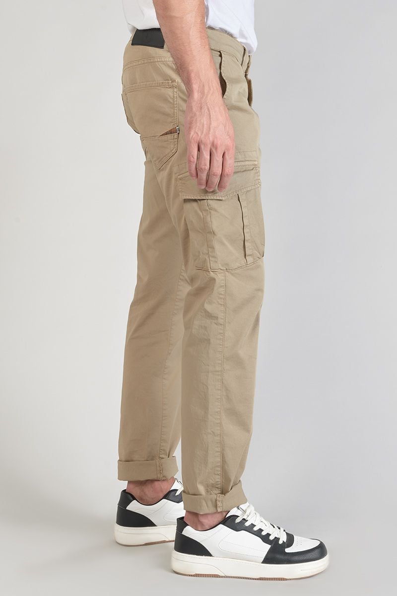 Le Temps Des Cerises Pantalon Cargo Lakme Beige Sable