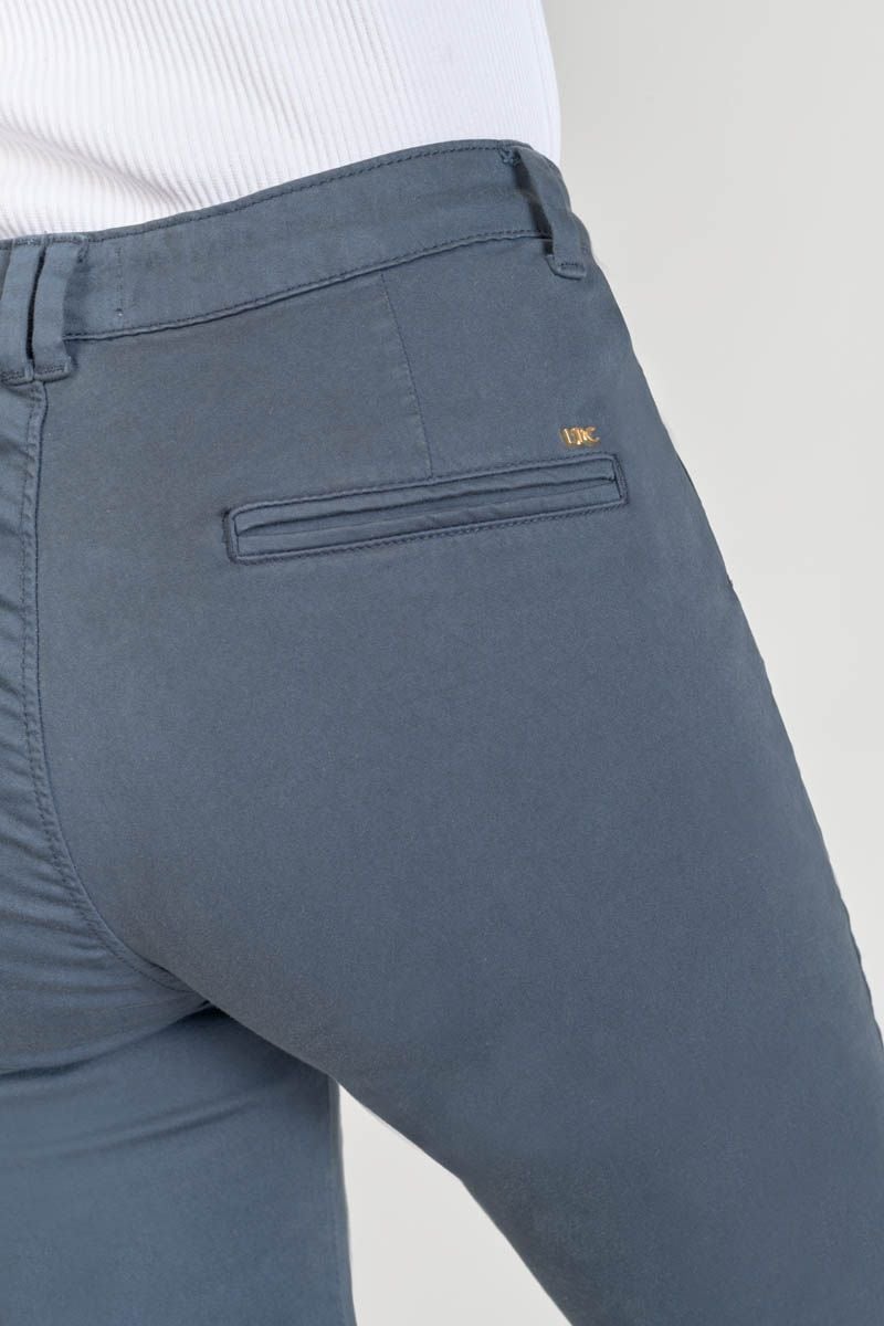 Le Temps Des Cerises Pantalon Chino Dyli3 Bleu Nuit