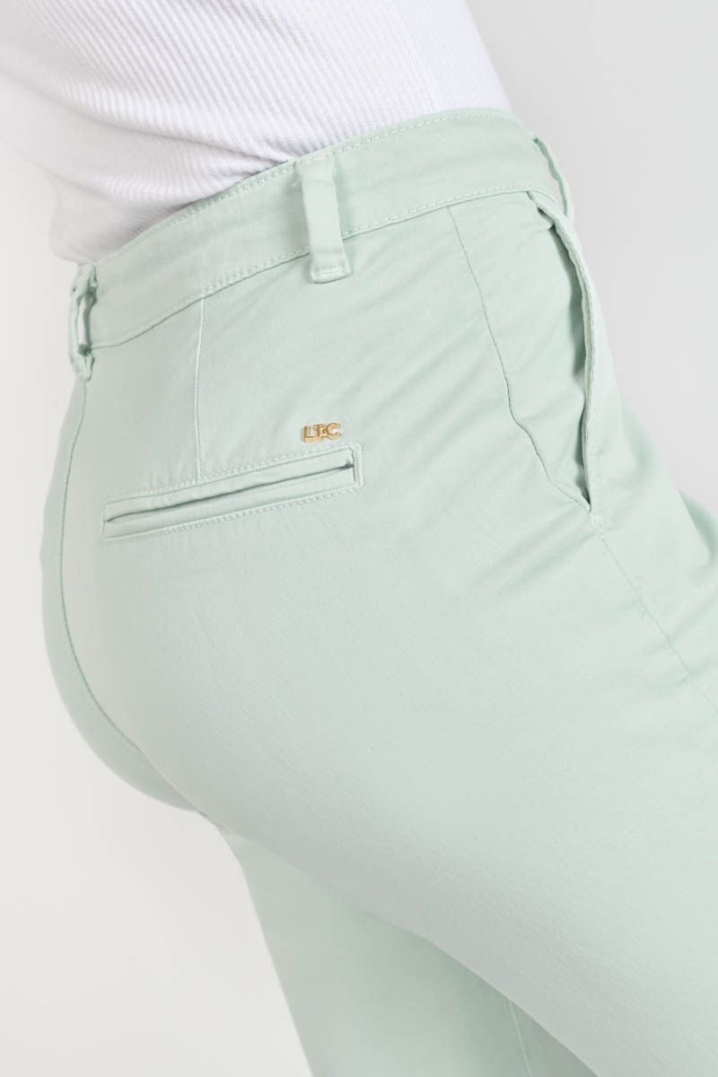 Le Temps Des Cerises Pantalon Chino Dyli3 Vert D'eau