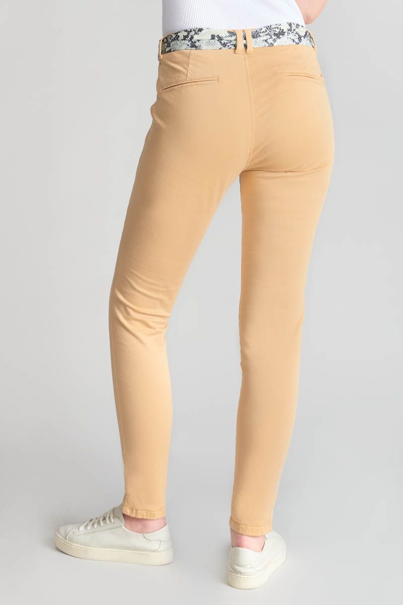 Le Temps Des Cerises Pantalon Chino Dyli5 Beige Sable