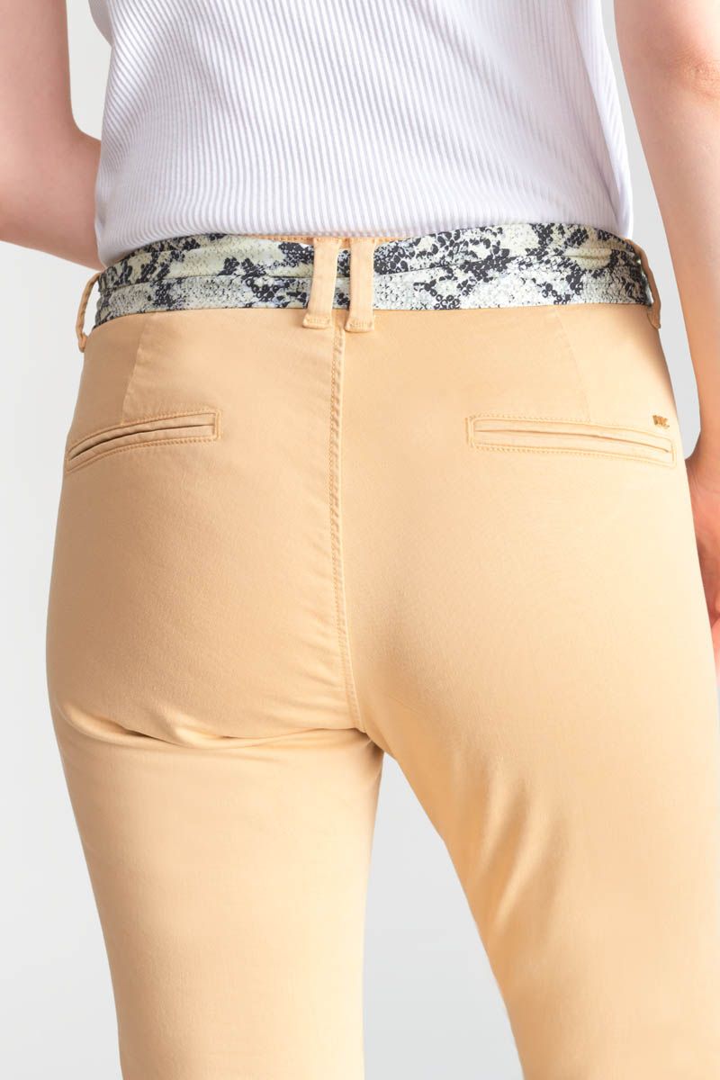Le Temps Des Cerises Pantalon Chino Dyli5 Beige Sable