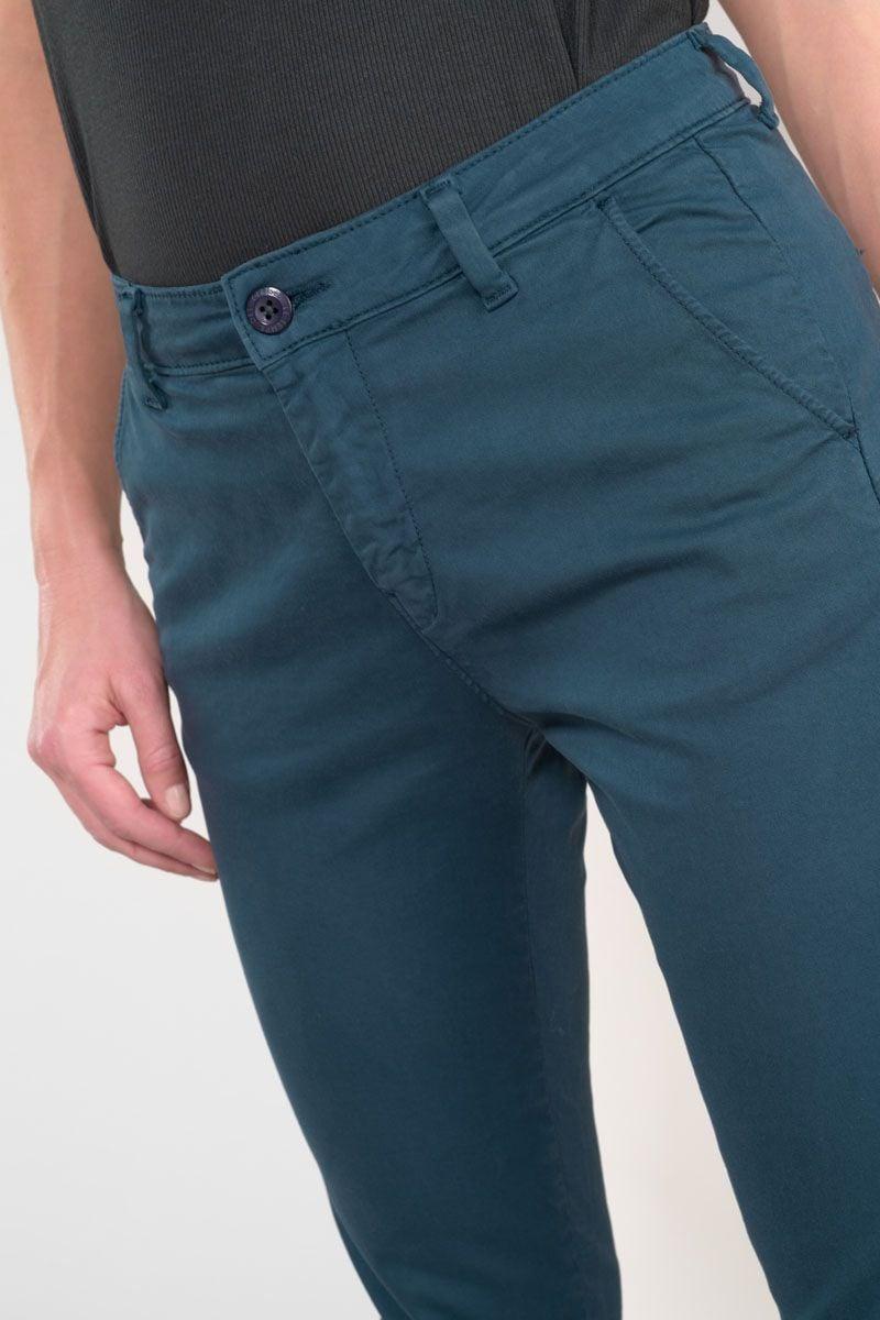Le Temps Des Cerises Pantalon Chino Dyli6 Bleu Marine