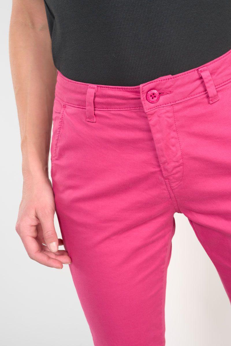 Le Temps Des Cerises Pantalon Chino Dyli6 Vieux Rose