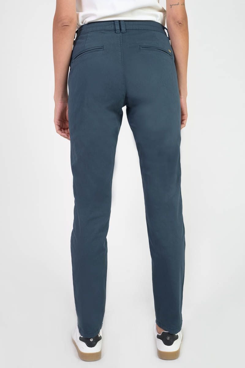 Le Temps Des Cerises Pantalon Chino Dyli7 Bleu Marine