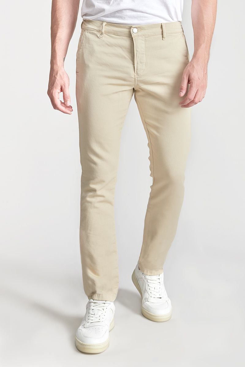Le Temps Des Cerises Pantalon Chino Jogg Kurt Beige