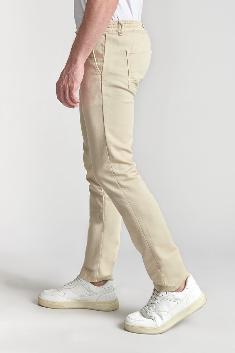 Le Temps Des Cerises Pantalon Chino Jogg Kurt Beige