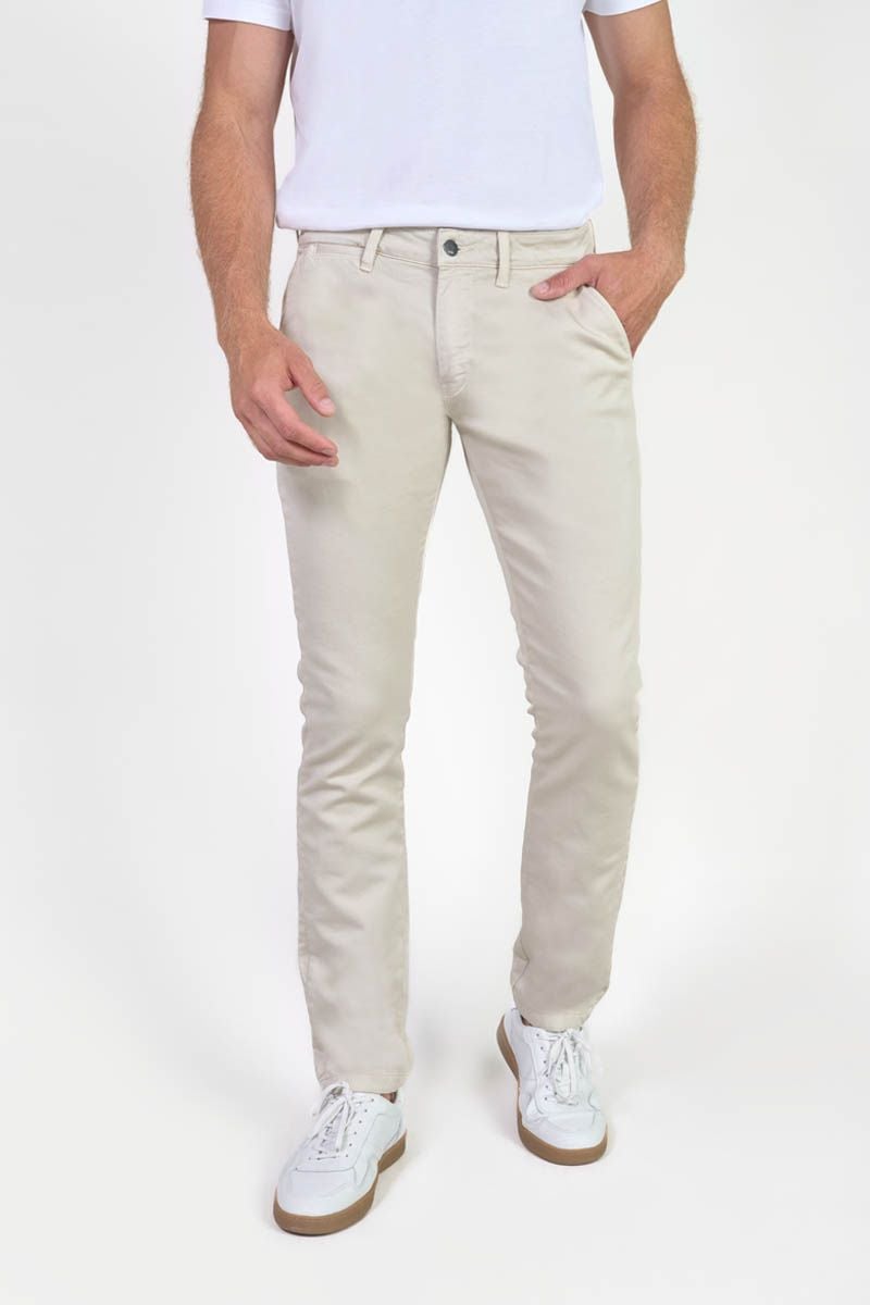 Le Temps Des Cerises Pantalon Chino Jogg Kurt Beige