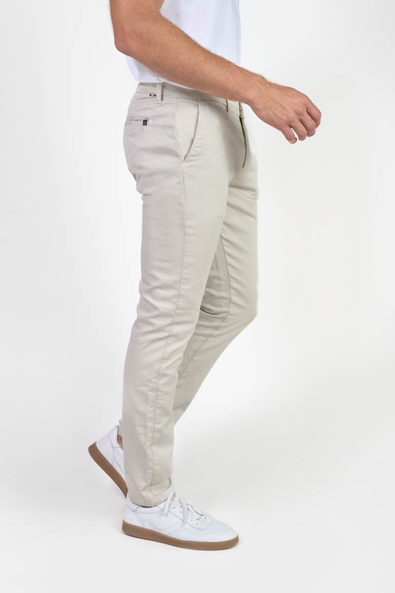 Le Temps Des Cerises Pantalon Chino Jogg Kurt Beige