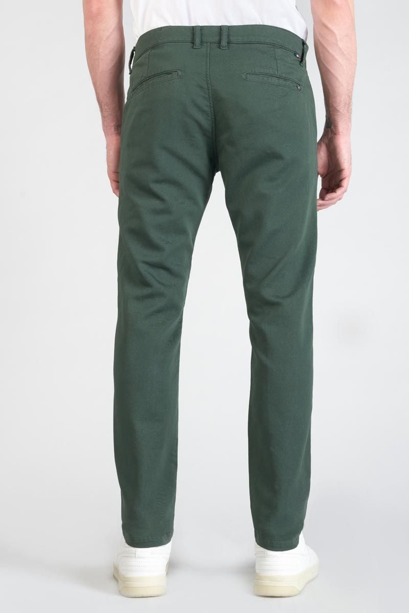 Le Temps Des Cerises Pantalon Chino Jogg Kurt Vert Sapin