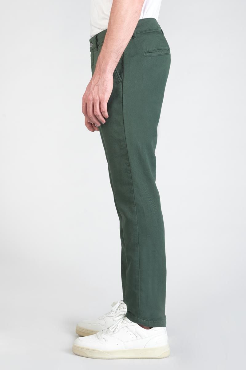 Le Temps Des Cerises Pantalon Chino Jogg Kurt Vert Sapin