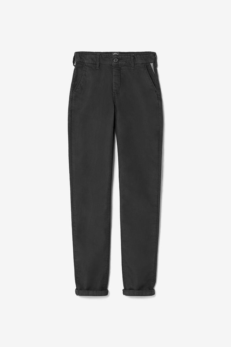 le temps des cerises Pantalon chino Jogg Kurty noir
