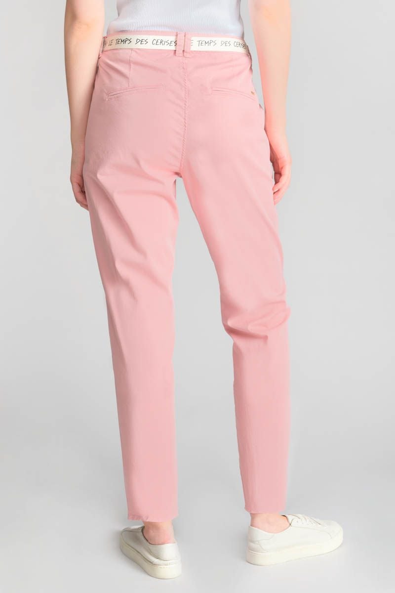 Le Temps Des Cerises Pantalon Chino Loose Arlo Rose