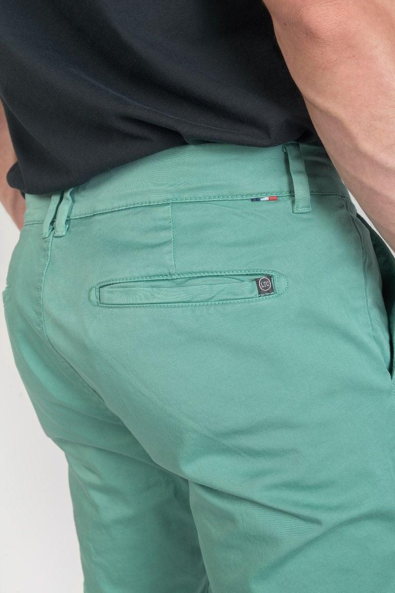 Le Temps Des Cerises Pantalon Chino Slim Jas Vert D'eau