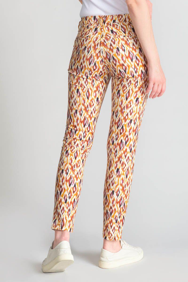 Le Temps Des Cerises Pantalon Dyli Maya à Motif Ethnique