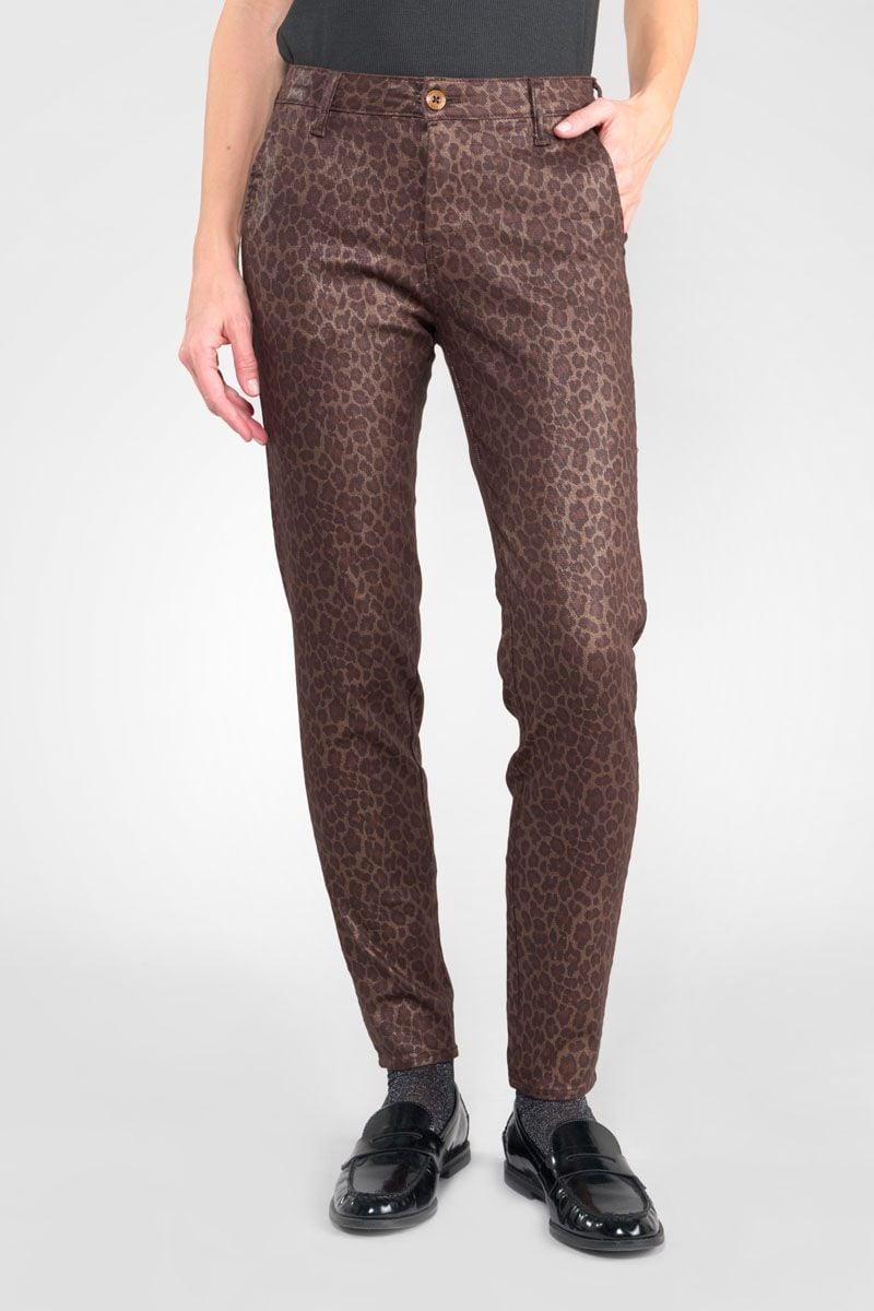 le temps des cerises Pantalon Flexo à motif animalier