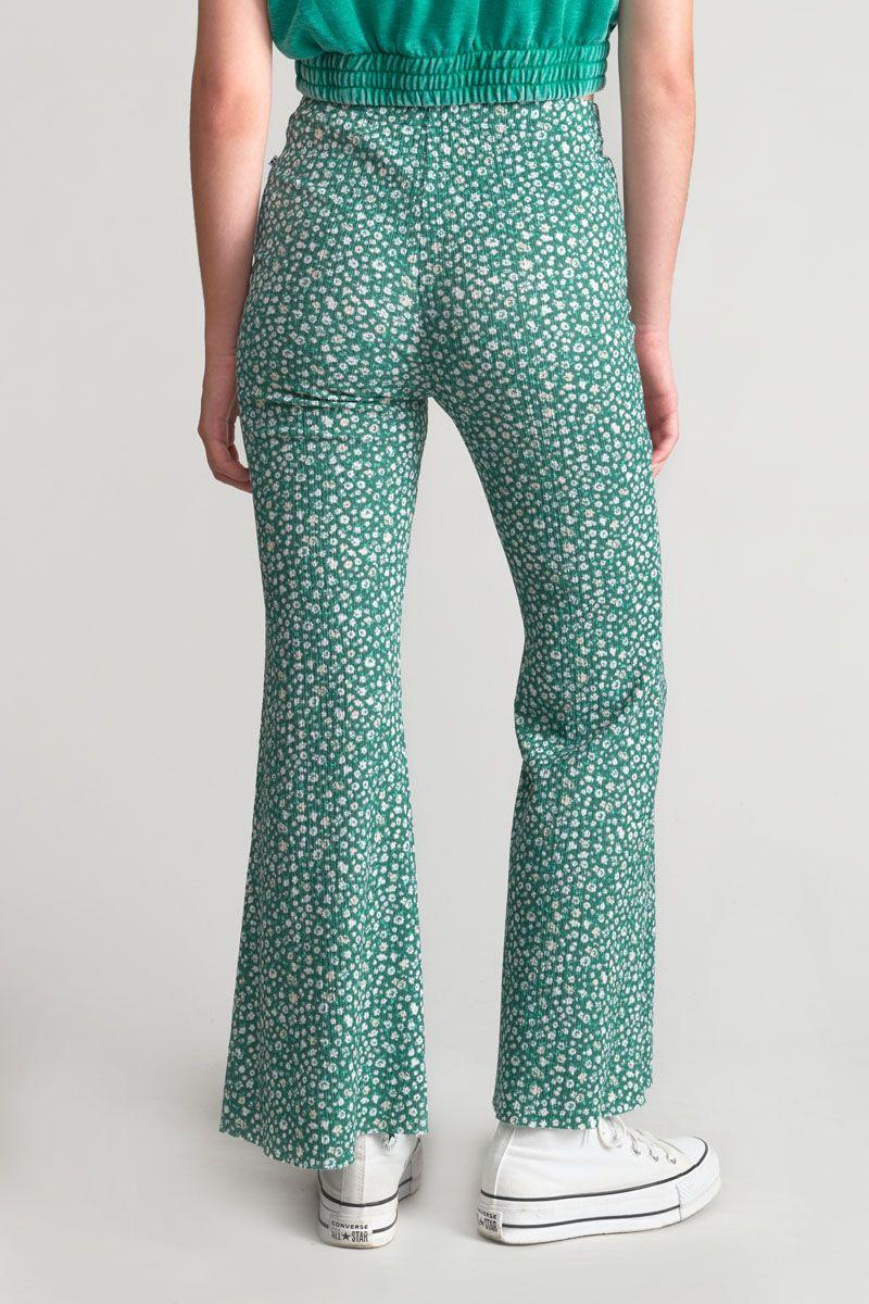 Le Temps Des Cerises Pantalon Jayagi à Motif Fleuri