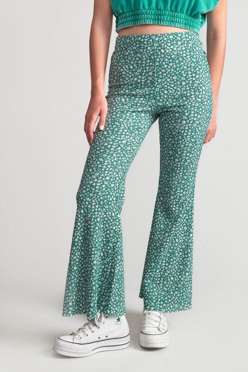 Le Temps Des Cerises Pantalon Jayagi à Motif Fleuri