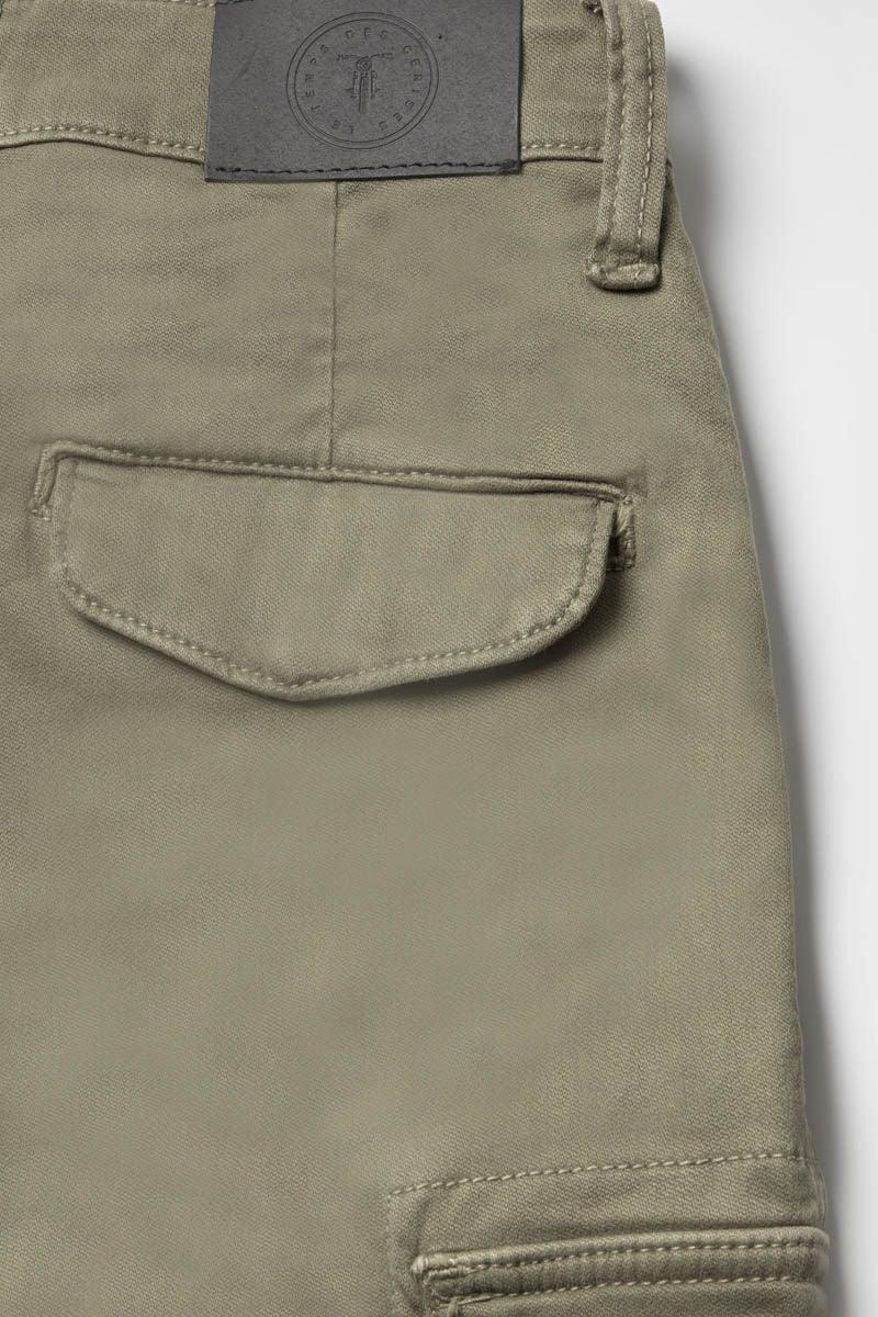 Le Temps Des Cerises Pantalon Kalvin Tapered Arqué Kaki