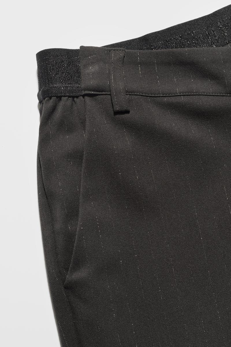 Le Temps Des Cerises Pantalon Liviagi Noir à Rayures