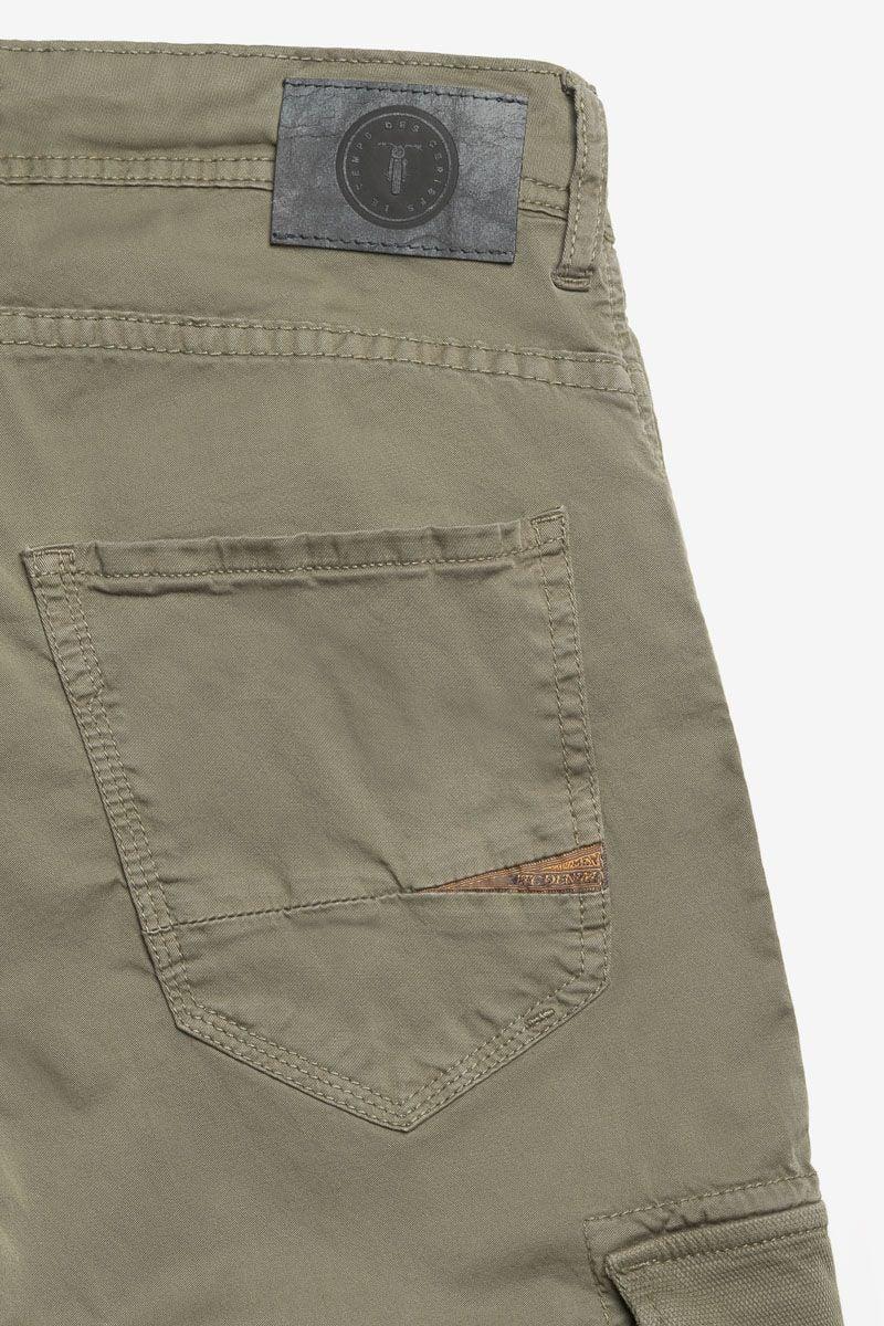 Le Temps Des Cerises Pantalon Patos Tapered Arqué Kaki