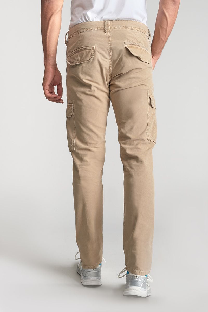 Le Temps Des Cerises Pantalon Treillis Sami Beige Sable
