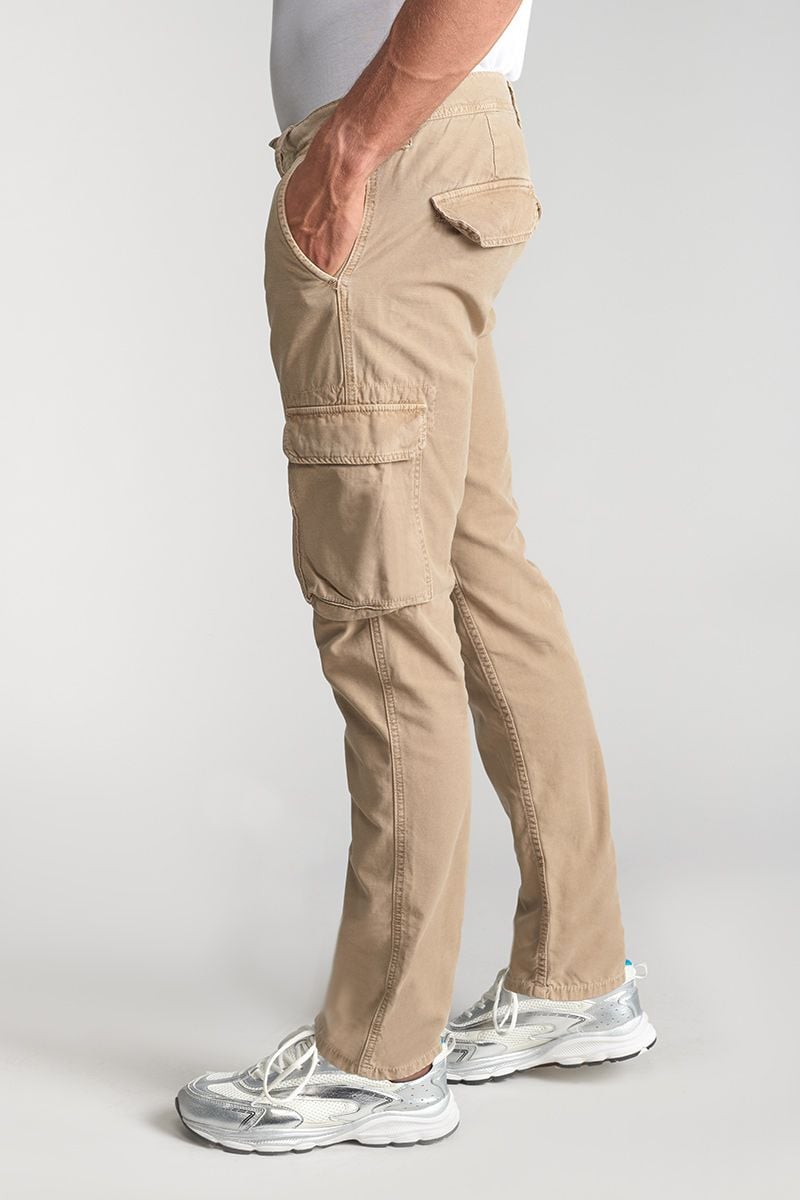 Le Temps Des Cerises Pantalon Treillis Sami Beige Sable