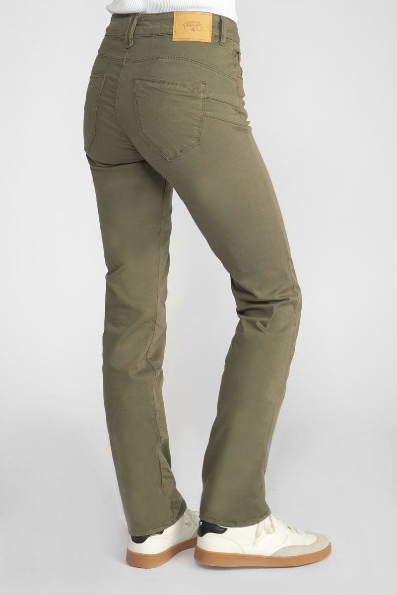 Le Temps Des Cerises Pulp Regular Taille Haute Kaki