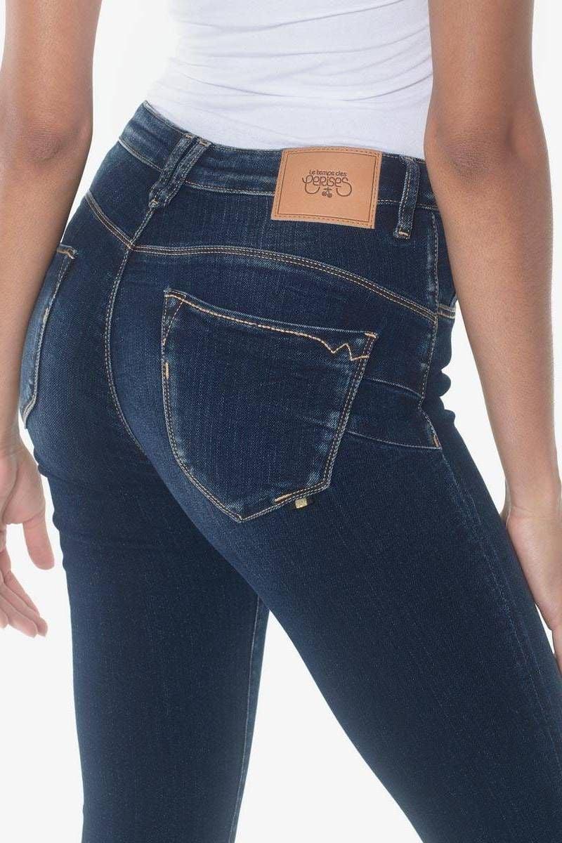 Le Temps Des Cerises Pulp Slim Taille Haute Jeans Bleu N°1