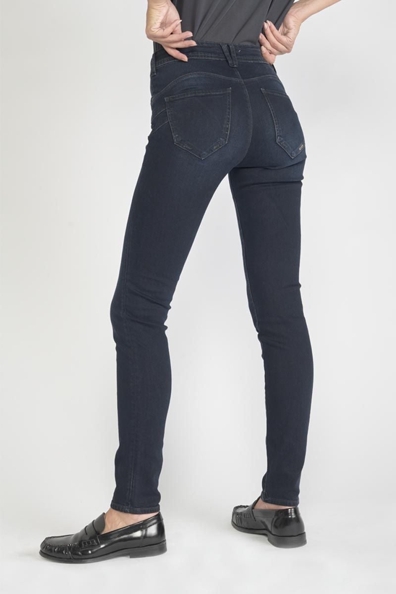 Le Temps Des Cerises Pulp Slim Taille Haute Jeans Bleu-noir N°1