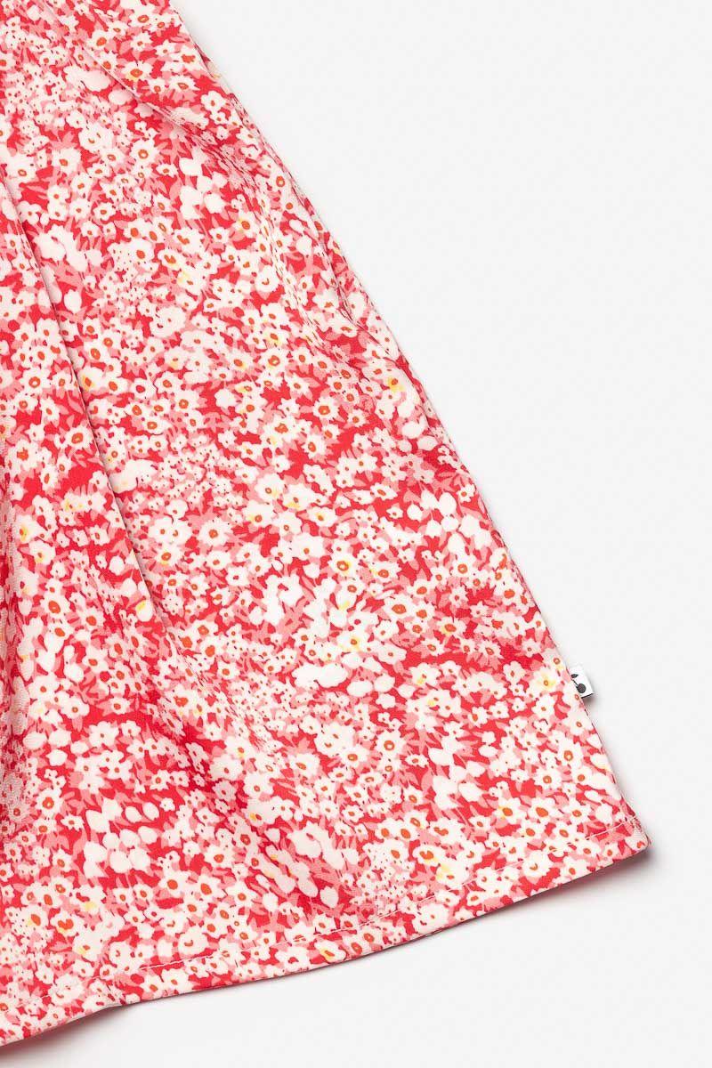 Le Temps Des Cerises Robe Yuligi à Motif Floral Rouge