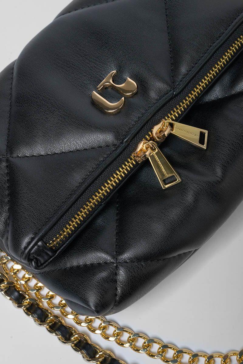 Le Temps Des Cerises Sac Mini à Bandoulière Lise Noir