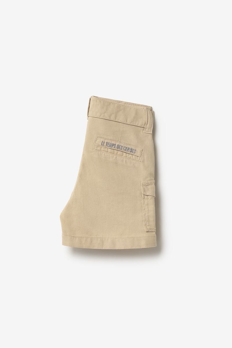 Le Temps Des Cerises Short Taille Haute Kally Beige Sable