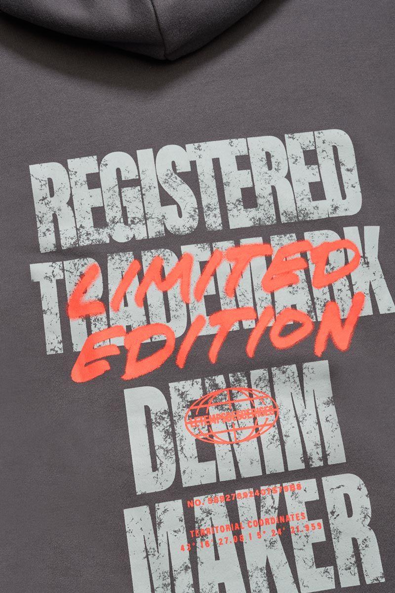 Le Temps Des Cerises Sweat à Capuche Noebo Anthracite