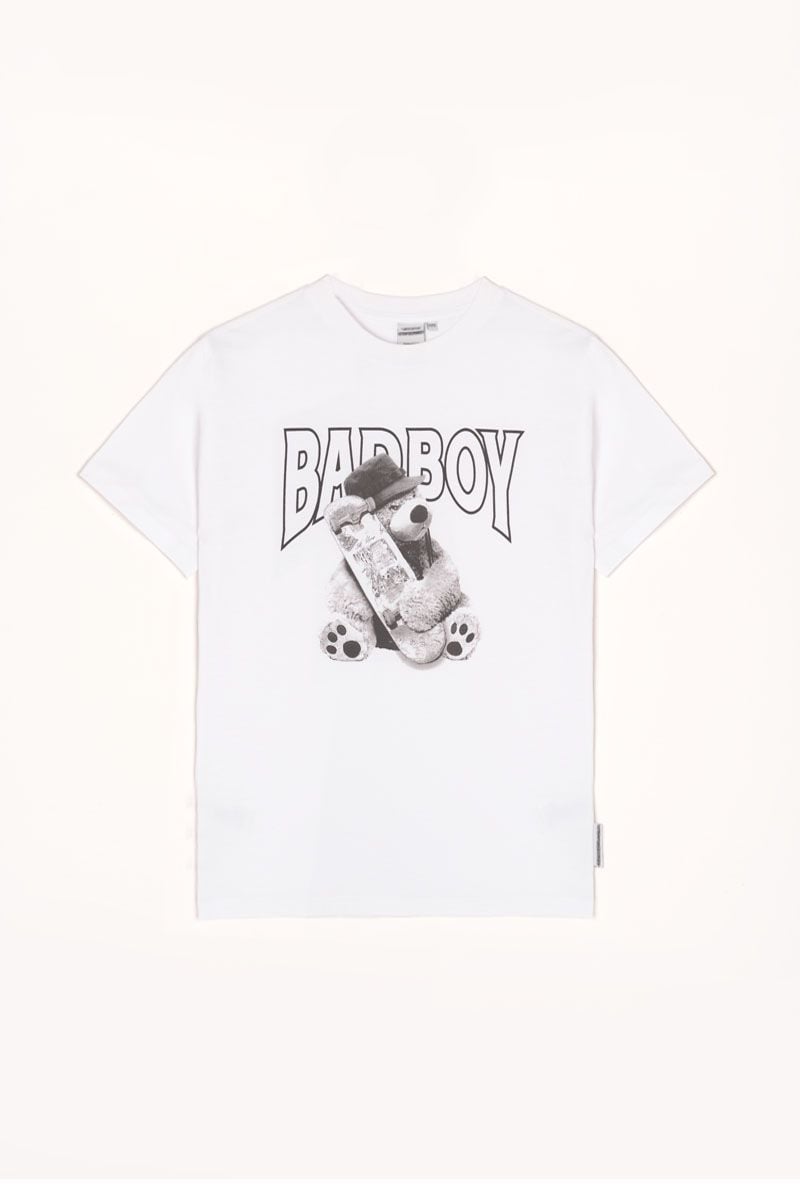 le temps des cerises T-shirt Grifinbo blanc imprimé