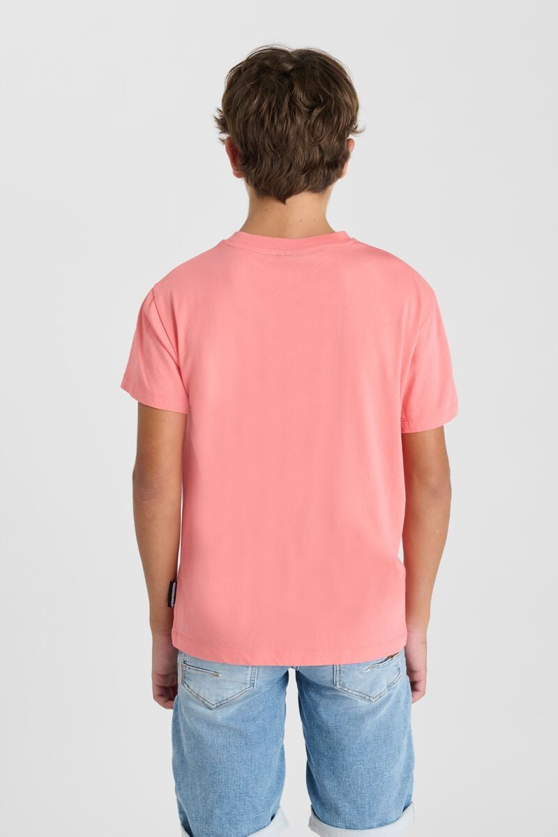 Le Temps Des Cerises T-shirt Grifinbo Pêche Imprimé