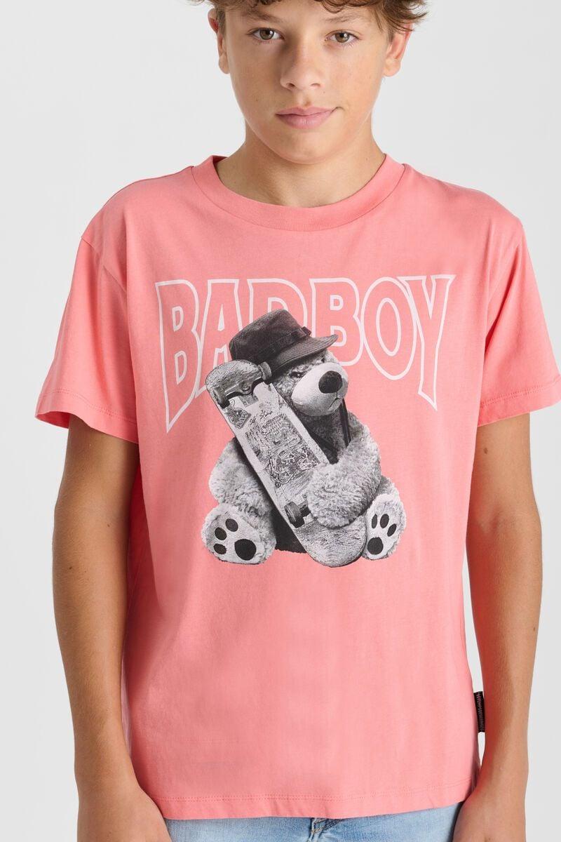 Le Temps Des Cerises T-shirt Grifinbo Pêche Imprimé