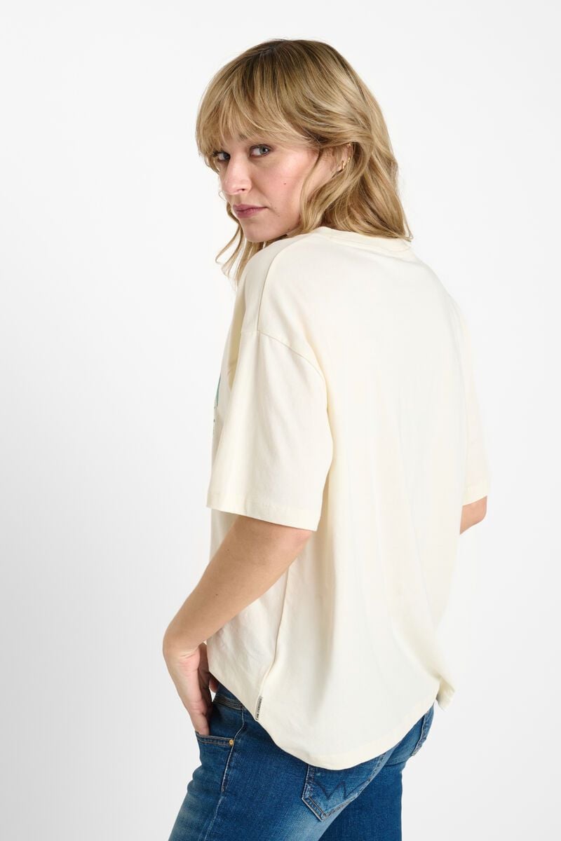 Le Temps Des Cerises T-shirt Ilesse à Imprimé Brillant