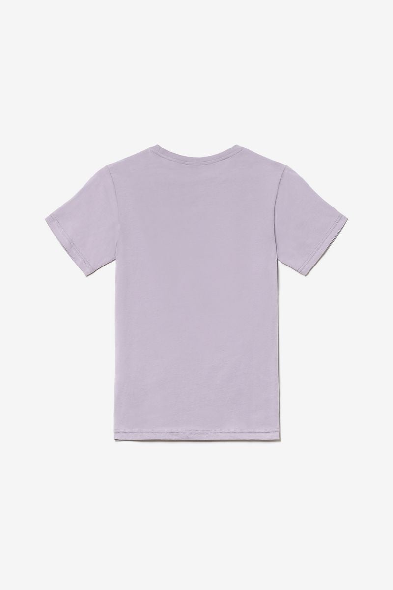 Le Temps Des Cerises T-shirt Islabo Violet Pastel Imprimé