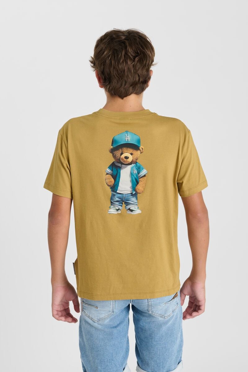 Le Temps Des Cerises T-shirt Lombo Beige Foncé Imprimé