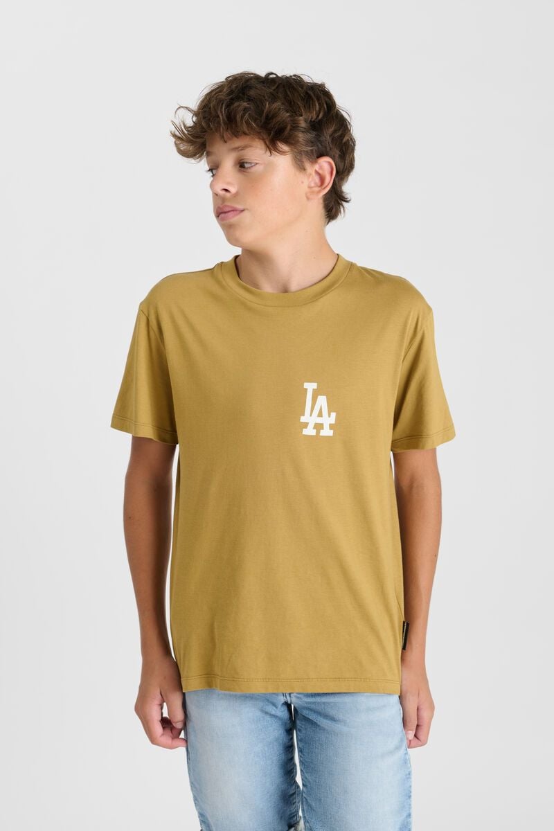 Le Temps Des Cerises T-shirt Lombo Beige Foncé Imprimé