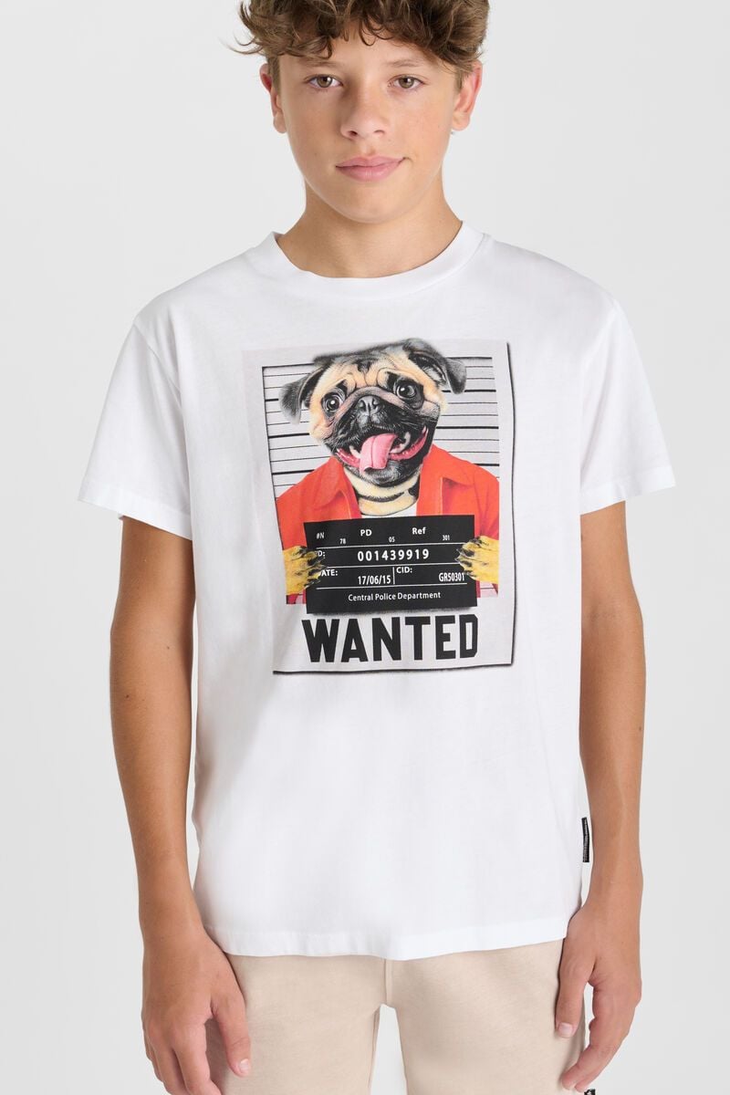 Le Temps Des Cerises T-shirt Renaudbo Blanc Imprimé