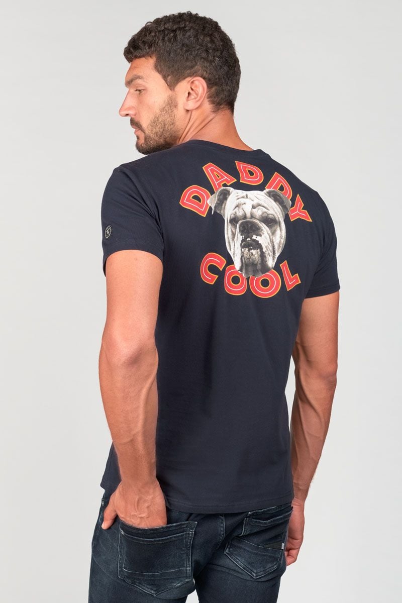 Le Temps Des Cerises T-shirt Scully Bleu Marine Imprimé