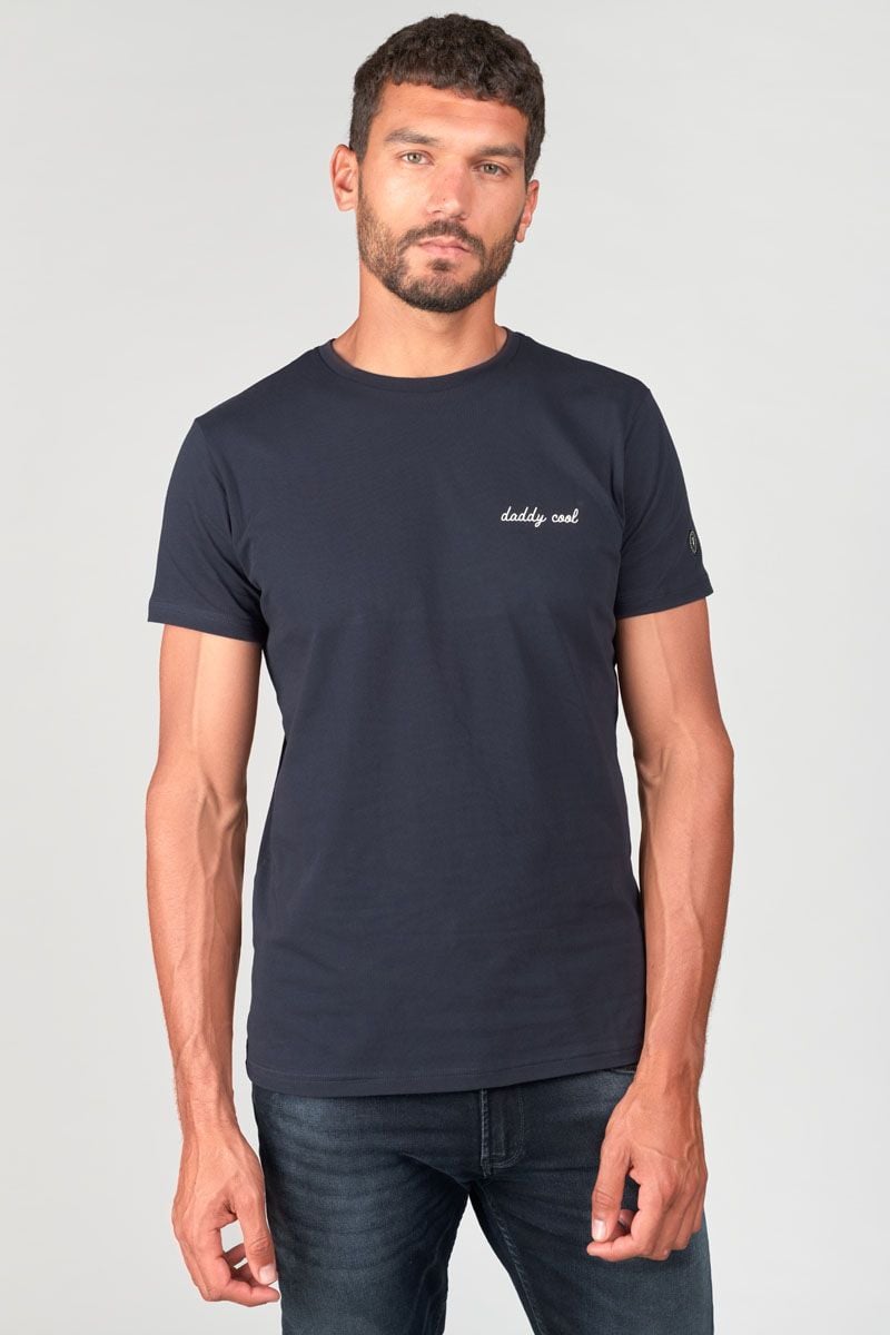 Le Temps Des Cerises T-shirt Scully Bleu Marine Imprimé