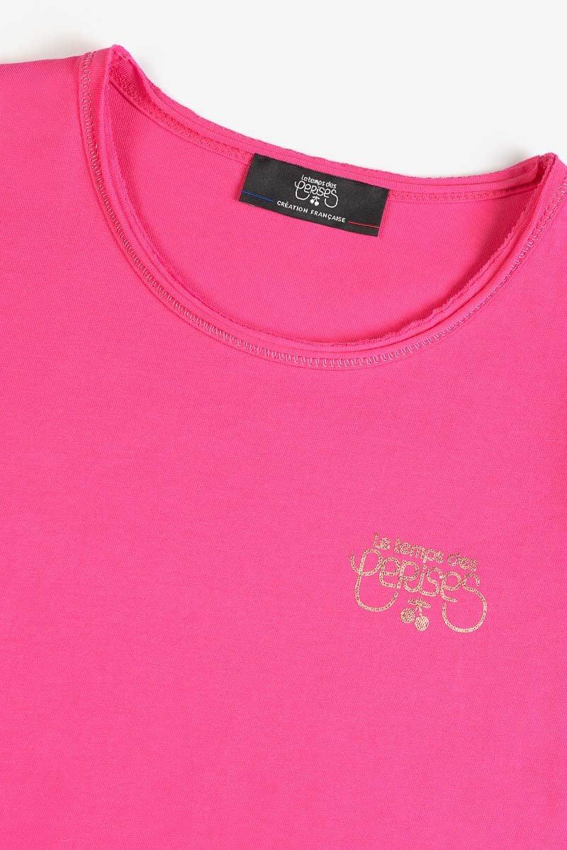 Le Temps Des Cerises T-shirt Smalltragi Rose Fushia