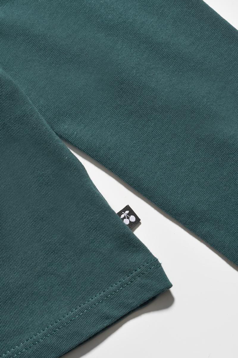 Le Temps Des Cerises Top Court Willergi Vert Bouteille