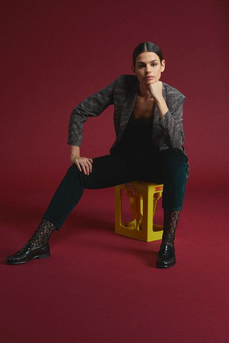 le temps des cerises Veste blazer Zebre à motif animalier